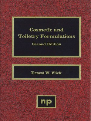 cover image of Cosmetic and Toiletry Formulations, Volume 1